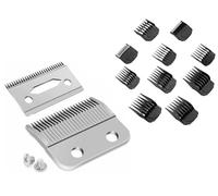 Kaynway Adjustable Clipper Blades and Magnetic Hair Trimmer Attachments Set Replacement Blades for Wahl Magic Clip Senior Hair Clippers #8148, 8591,8509,1919, 8504, 8481,8400