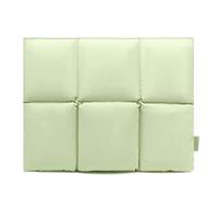 KAYOND Puffy Laptop Sleeve 13 Inch 14 inch, Pillow Shape Laptop Sleeve, Compatible MacBook Pro 13inch 14 Inch M4 Pro/Max, MacBook Air M1 M2 M3 M4 2025,Sage Green