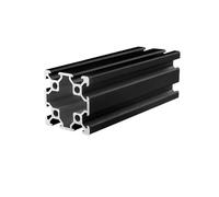 KAYOUDE 1PC 4040 Aluminum Profile Black Double Slot V-slot Length 100-800mm For CNC 3D Printers Parts(650mm)