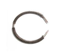 KAYOUDE 220V Circular Dry Burning Heating Tube 304SUS Fin Electric Element for Core Separation Machine/Spin Dryer 1PC(380V,800W 350mmL)