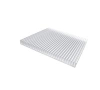KAYOUDE Large Aluminum Heatsink Radiator Heat Sink Cooler for LED Electronic Chip LCD Water Cooling Dissipation(220x200x18mm)