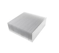 KAYOUDE Large Aluminum Heatsink Radiator Heat Sink Cooler for LED Electronic Chip LCD Water Cooling Dissipation(125x125x45mm)