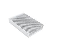 KAYOUDE Large Aluminum Heatsink Radiator Heat Sink Cooler for LED Electronic Chip LCD Water Cooling Dissipation(200x130x33.3mm)