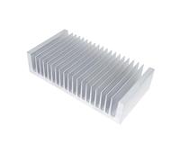 KAYOUDE Large Aluminum Heatsink Radiator Heat Sink Cooler for LED Electronic Chip LCD Water Cooling Dissipation(195x100x45mm)