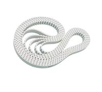 KAYOUDE PU AT10 Closed Loop Timing Belt, 800mm-1190mm Length White Polyurethane Gear Synchronous 1pc(870mm,50mm)