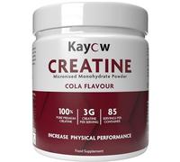 KAYOW Micronized Creatine Monohydrate Powder Cola Flavour 85 Servings 300g | Gluten Free & Suitable for Vegans | Creatine Powder Suitable for Men & Women | Zero Calories & Zero Caffeine |
