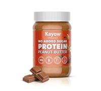 Kayow Nutrition Chocolate Protein Peanut Butter | High Protein | No Added Sugar | No Palm Oil, Keto Friendly | Guilt-Free Nut Butter | Low Carb | 350g Jar