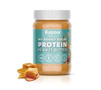 Kayow Nutrition Salted Caramel Protein Peanut Butter | High Protein | No Added Sugar | No Palm Oil, Keto Friendly | Guilt-Free Nut Butter | Low Carb | 350g Jar
