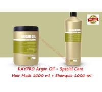 KAYPRO Argan Oil Hair Mask 1000 ml + Shampoo 1000 ml