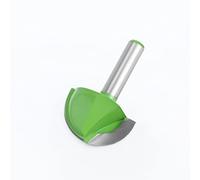 KAYRAM 1pc 8mm Shank Ball Nose End Mill Round Nose Cove CNC Milling Bit Radius Core Box Solid Carbide Router Bit Tools (Size : 8X20mm)