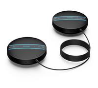 Kaysuda Bluetooth Conference Speakerphone SP300KIT 2pk Bundle, up to 16 Attendees, 18H Call Time, 360°Voice Pick-up 2x6 AI Echo & Noise Canceling Microphones, Daisy Chain