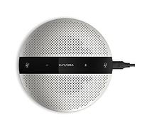 KAYSUDA USB Speaker Phone 360° Omnidirectional Microphone Portable Conference Speakerphone Echo Cancellation for Teams, Zoom, VoIP Calls, Webinar, Phone, Call Center, Recording