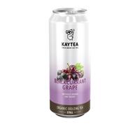 KAYTEA Cold Brew Blackcurrant & Grape Oolong Iced Tea Cans - Fairtrade - Low Calorie - Made in the UK