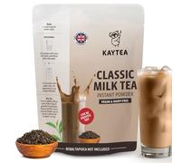 KAYTEA Vegan Milk Bubble Tea Kit Powder Without Boba Pearls - Classic Dairy-Free Instant Milk Boba Tea Powder (1KG) | Plant-Based Creamer | Hot or Cold Preparation | 25 Servings | Rich, Creamy Flavour