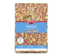 Kaytee Clean & Cozy Colors Small Animal Bedding with Extreme Odor Control Sunset 49.2 Liters