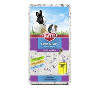 Kaytee Clean & Cozy Lavender Bedding For Pet Guinea Pigs, Rabbits, Hamsters, Gerbils, and Chinchillas, 24.6 Liters