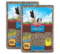 Kaytee Clean & Cozy Natural Paper Bedding Made for Small Animals 100 Liters