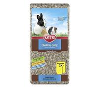 Kaytee Clean & Cozy Super Absorbent Paper Bedding for Cages, Hamster, Gerbil, Mice, Rabbit, Guinea Pig, 24.6 Litre, Natural
