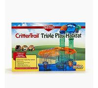 Kaytee CritterTrail Triple Play Habitat Cage for Small Animals, Hamsters, Gerbils, Mice