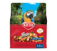 Kaytee Fiesta Max Bird Food for Macaws, 4-1/2-Pound Bag