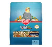 Kaytee Forti-Diet Pro Health Cockatiel food with Safflower, 4 lb