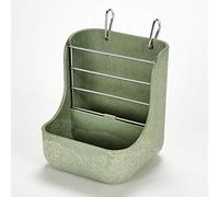 Kaytee Hay & Food Bin Feeder With Quick Locks For Pet Rabbits, Chinchillas, Guinea Pigs and Other Small Animals