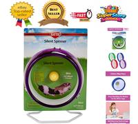 Kaytee Silent Mini Exercise Wheel 4.5 Inch - Perfect for Dwarf Hamsters & Mice