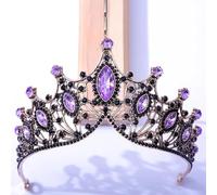 KAYTMSDIWomen's Classic Crystal Tiara Bridal Crown Wedding Hair Accessories multi