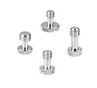 Kayulin Camera Mounting Screws with 14''-20 38''-16 for Camera Quick Release Plate (4 Pieces)