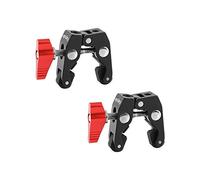Kayulin Super Crab Clamp with 1/4"-20 & 3/8"-16 Mounting Points for Photo Studio Kit(2 Piece)