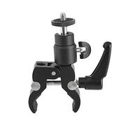 Kayulin Super Crab Clamp with Mini Ball Head for Camera Flash Light Mounting Bracket