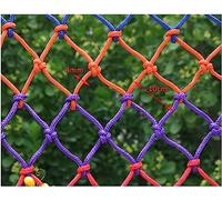 Kayziu ZCX climbing rope Protective Rope Netting Safety Net Outdoor Climbing Net For Kids Anti-Fall Net For Treehouse Playground scramble net rope (Size : 1 * 2m(3.3 * 6.6ft))