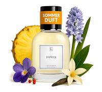 KAZAAR - Homer - 30 ml - Eau de Parfum for Men - Fruity Floral with Pineapple, Amber & Musk - Ideal for Everyday & Leisure from Autumn to Spring - 20% Fragrance Oil for Long Lasting - Swiss Made