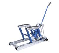Kazafa Motorcycle Lift, Hydraulic Scissor Jack, Repair Stand, 680 kg/1500 lbs, 4.7-15.2 inches, Blue