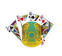 Kazakhstan Asia National Emblem Poker Playing Magic Card Fun Board Game