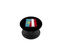 Kazakhstan Austria Flag | Kazakh Austrian Roots PopSockets Adhesive PopGrip