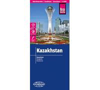 Kazakhstan Map 1:2,000,000 scale - Waterproof and Tearproof (World Mapping Project)