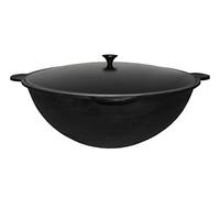 Kazan Cast Iron 12 Litres Original Uzbekian Kazan Inside Smooth Loop Asia Wok Dutch Oven