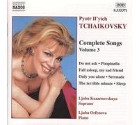 Kazarnovskaya:Orfenova - TCHAIKOVSKY: Songs, Vol. 3