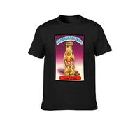 KAZHILAN Garbage Pail Kids Low Cal O-Neck 100% Cotton Short Sleeve Unisex T-Shirt M Black