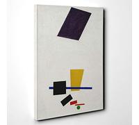 Kazimir Malevich The Football Player Canvas Print | Gallery Wrapped 30mm Frame Wall Art | 30x20 inches | Ready to Hang | Modern Sport Picture | Living Room Bedroom Lounge Office