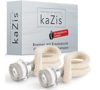 KAZIS I 2 x burner wick for catalytic lamps according to the principle Lampe Berger.