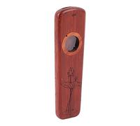 Kazoo Flute, Delicate Appearance, Easy to Play Wooden Mouth Kazoo Wear-resistant Guitar Partner for Show (Rosewood)