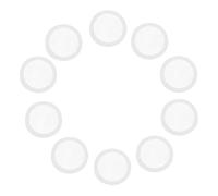 Kazoo Flute Diaphragms Transparent Membrane Mouth 18mm Kazoo Membrane Flute Film Parts Accessories 10PCS