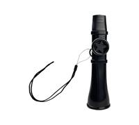 Kazoo Instrument for Kids & Adults - Portable Musical Kazoos with Non-Slip Design, Reusable Comfortable Whistle for Guitar Ukulele Violin Accompaniment, Outdoor Trips & Daily Practice (Black)