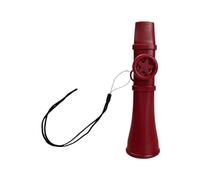 Kazoo Instrument for Kids & Adults - Portable Musical Kazoos with Non-Slip Design, Reusable Comfortable Whistle for Guitar Ukulele Violin Accompaniment, Outdoor Trips & Daily Practice (Red)