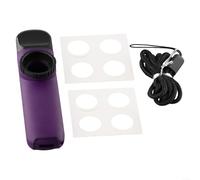 Kazoo Musical Instrument, ABS Construction 1-Pack, Mouth Flute for Beginners, Simple-to-Learn Wind Instrument, Lightweight Portable Design, Party and Travel Use(Purple)