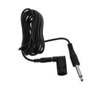 Kazoo Pickup, Black Metal Rubber, 3.5mm Lead for Electric Kazoo