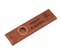 Kazoo Wood KazooKazoo Instrument, Kazoo Instrument, With 2 Membranes, 1 Membrane Cover Portable Wooden Kazoosfor Accompany With Ukulele for Accompany With GuitarMellophones