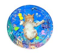 Kazuko Cat Sensory Water Mat | Cooling Mat for Indoor/Outdoor Cats - Interactive Cat Toy for Summer Hot Days
